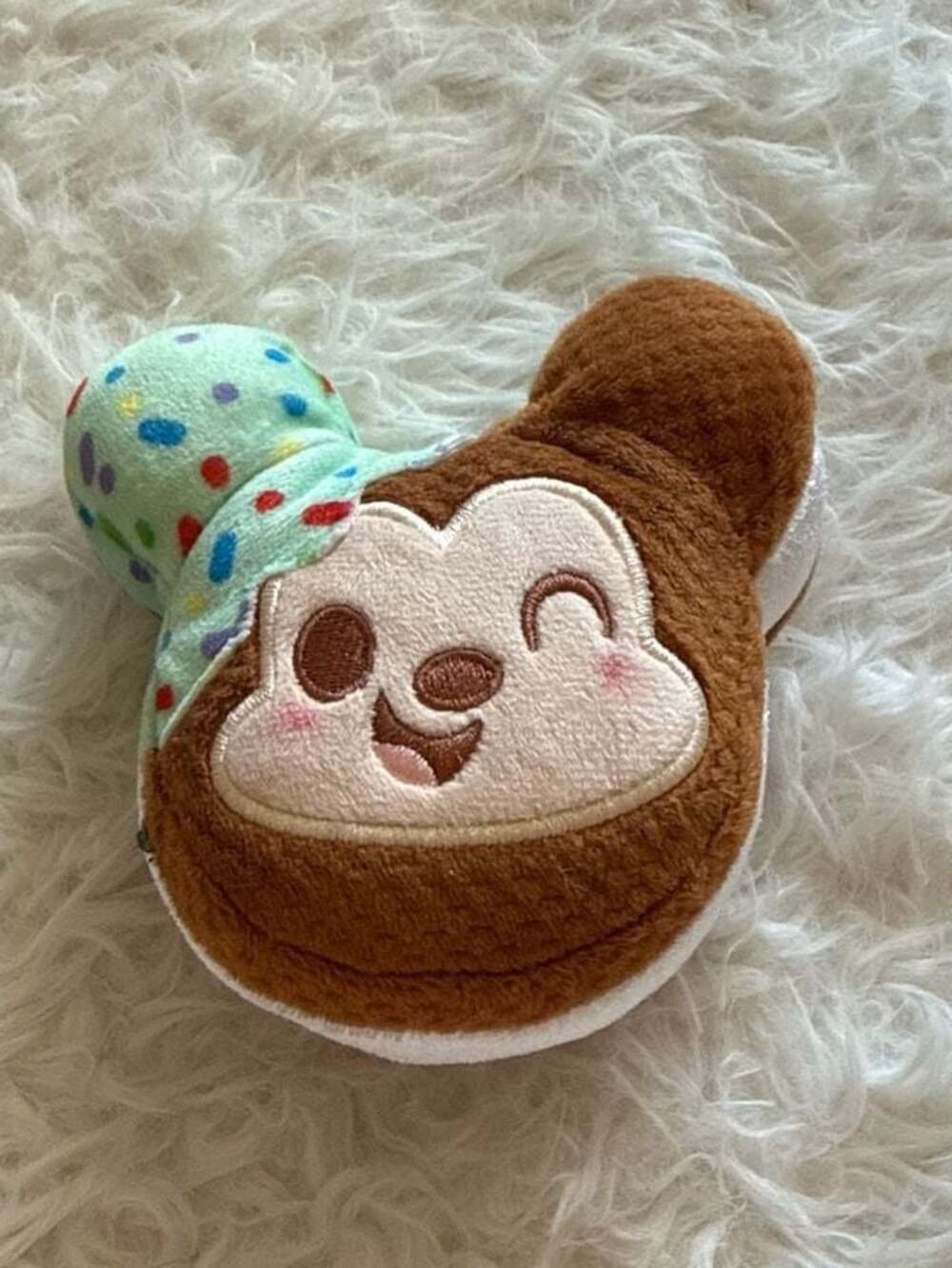 Disney‎ Munchlings Mickey Mouse Mint Dipped Ice Cream Sandwich Scented Plush